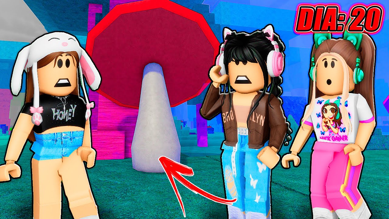O TRIO SOBREVIVENDO EM CIMA DO COGUMELO NO 99 NOITES - Roblox