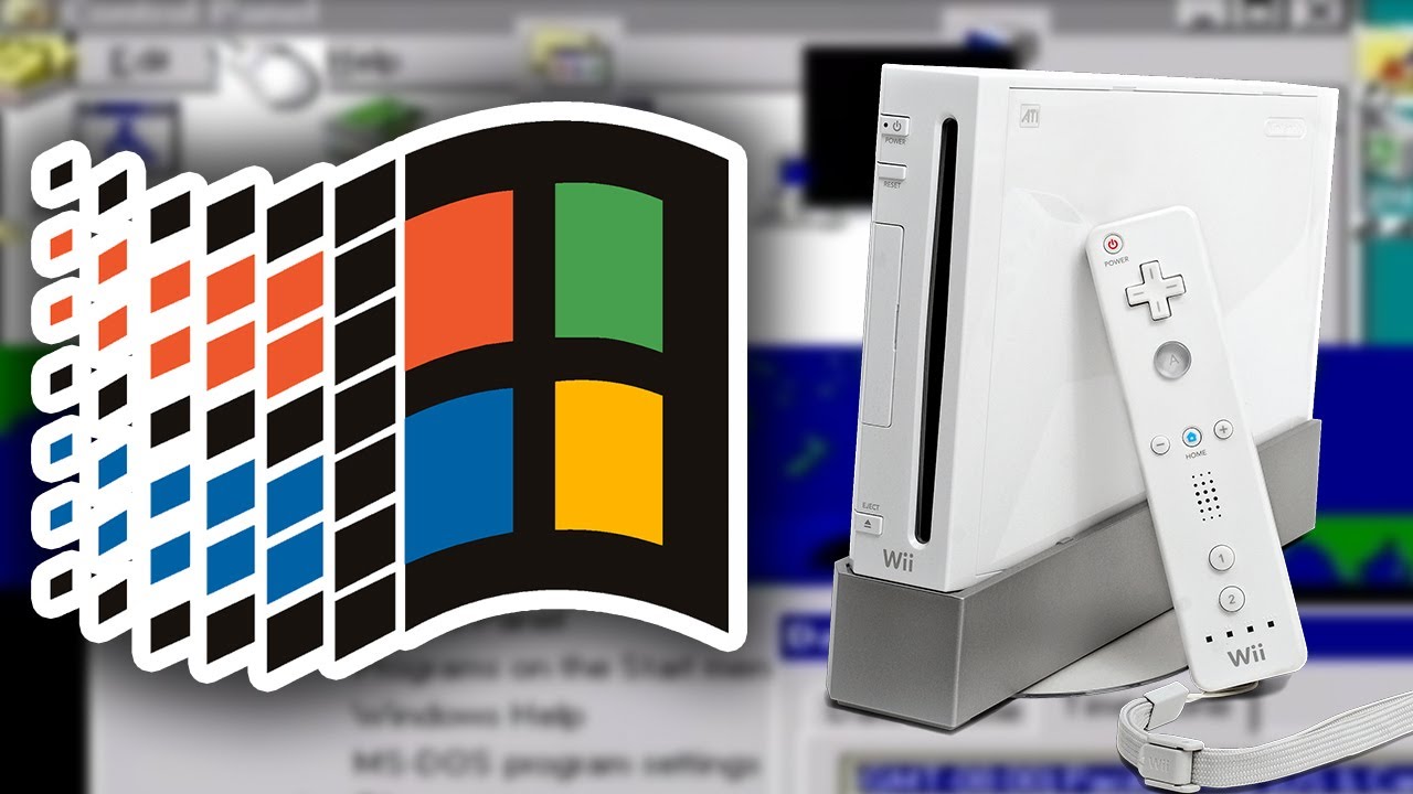 Installing Windows 95 on the Nintendo Wii!
