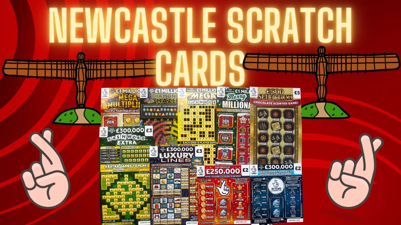 🥳 Allwyn Scratch cards from Newcastle! I might have to go back for more wins 🥳