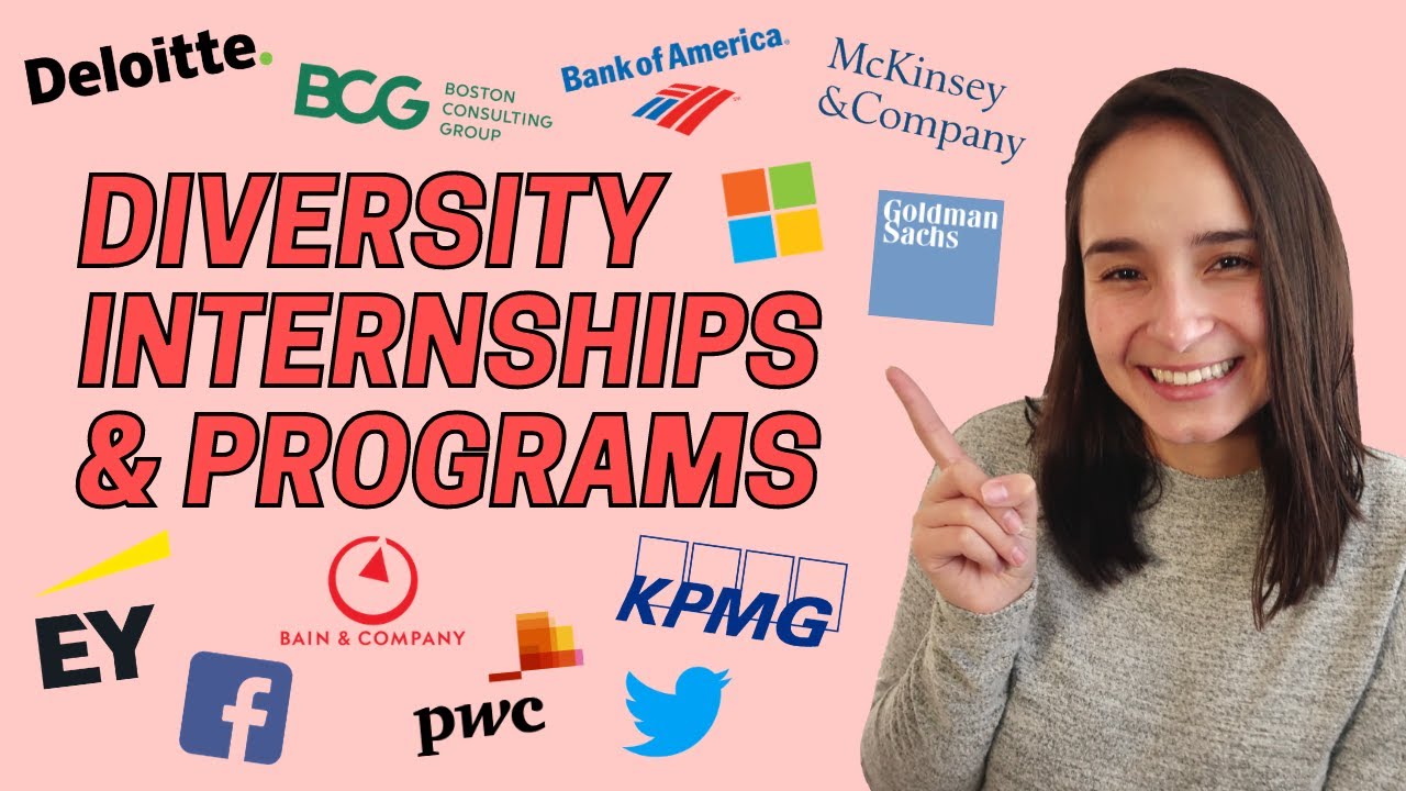 WHAT ARE DIVERSITY INTERNSHIPS & PROGRAMS? | consulting, accounting, finance, & tech industries!