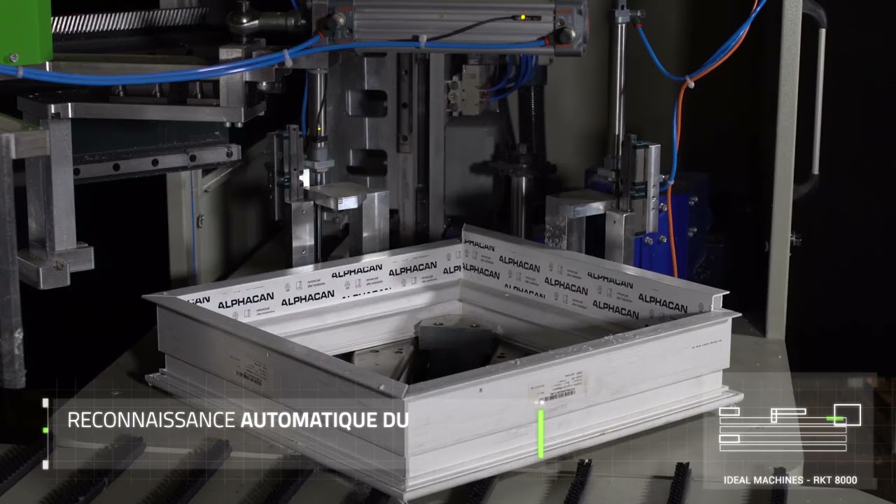 RISUS RKT 8000 PVC WINDOW WELDING & CLEANING LINE