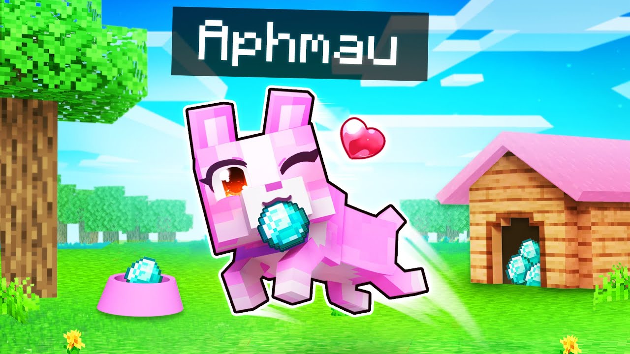 My SECRET Girl Puppy PRANK In Minecraft!