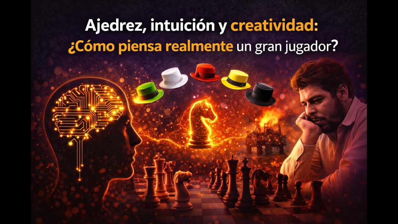Ajedrez, intuición y creatividad ¿Cómo piensa realmente un gran jugador?