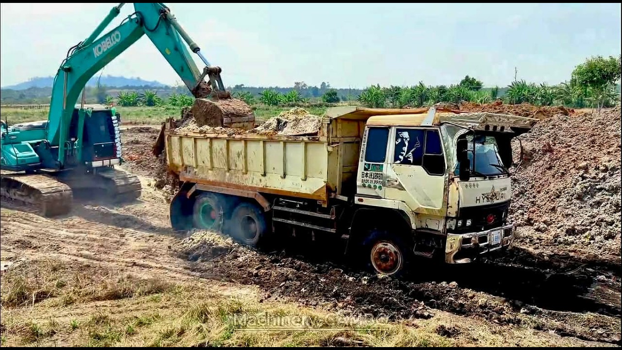 ​Have fun with the video of my work team's excavator and dump truck