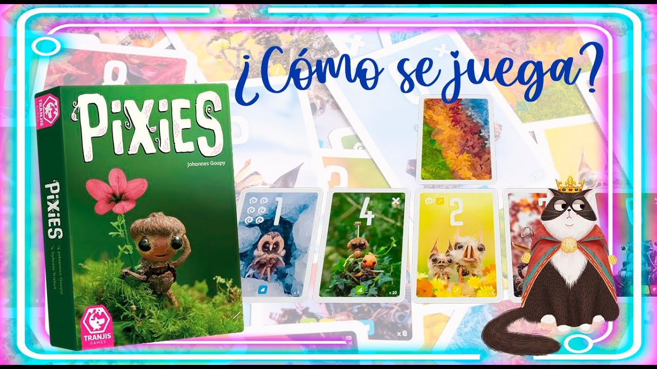 🎀PIXIES🎀&iquest;C&oacute;mo se juega?🦈 TRANJIS GAMES 🦈 Un juego de cartas con unos animales adorables 💗