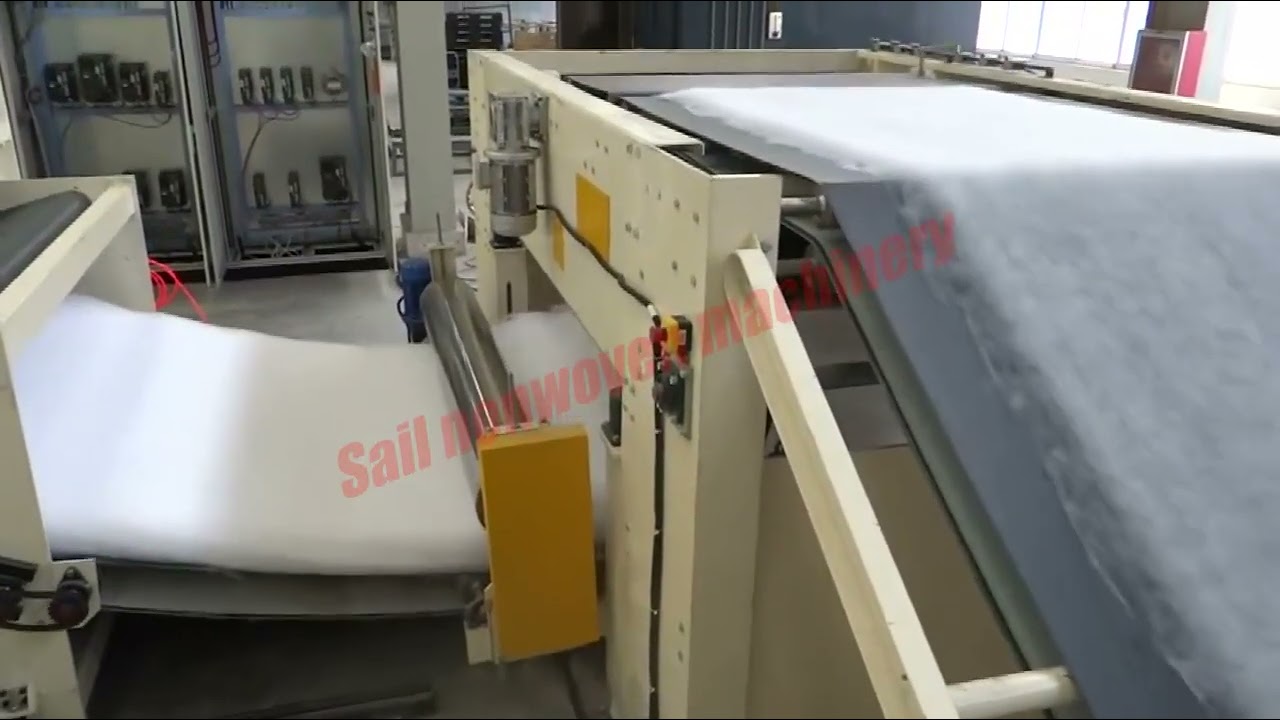 High speed needle punching production line for filter material