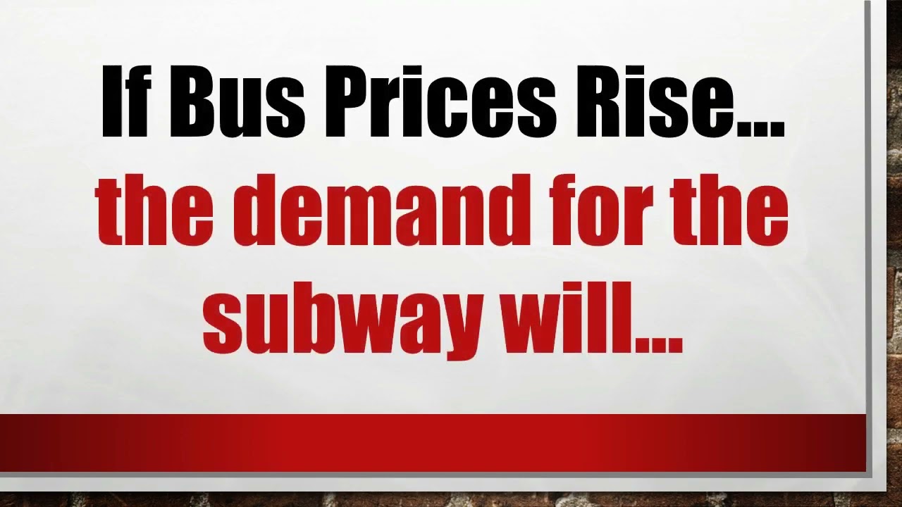 Demand Shifters