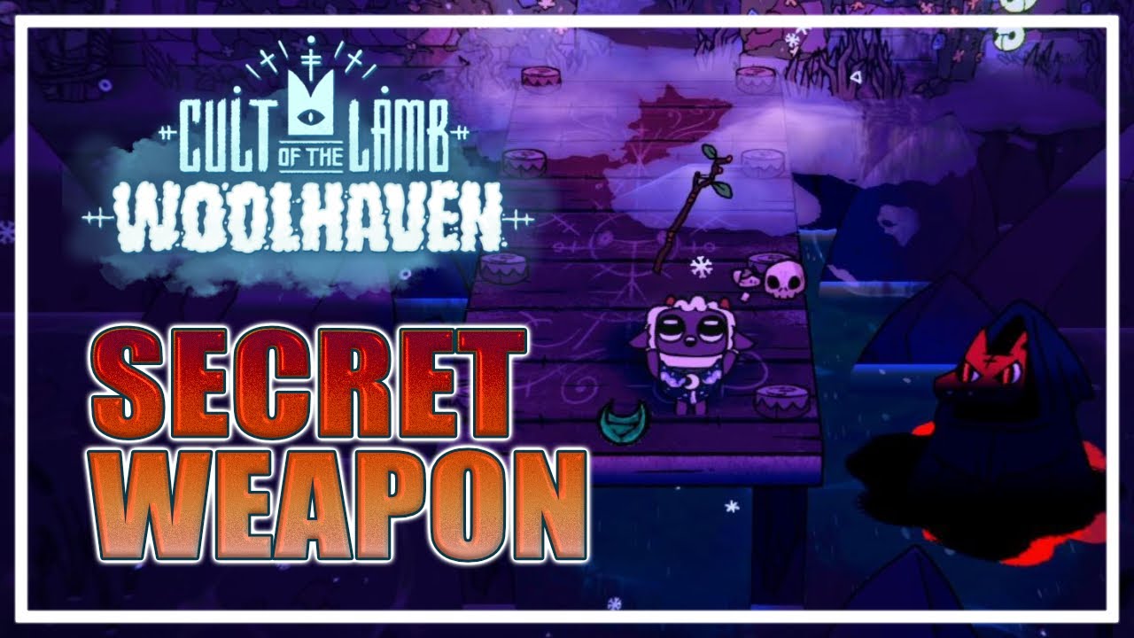 SECRET WEAPON - Ratau's stick [How To Unlock and Crusade] | Cult of The Lamb: Woolhaven