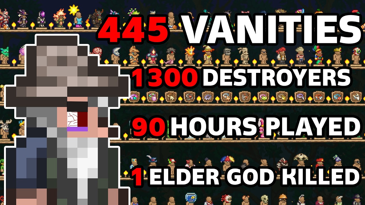 I Collected Every Vanity in Terraria. It Destroyed Me.