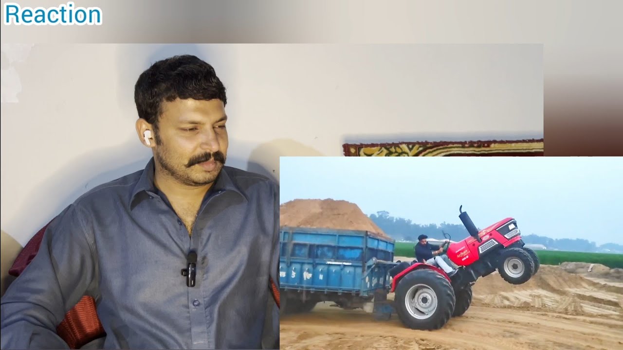 arjun 605 king of truly Indian tractor Reaction video