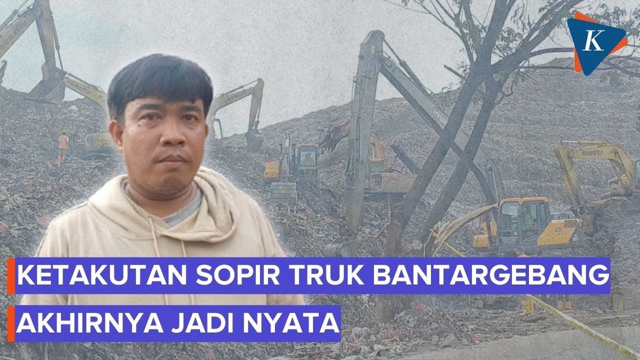 Kesaksian Keluarga: Sopir di TPST Bantargebang Selalu Waswas, Kini Tertimbun Longsor