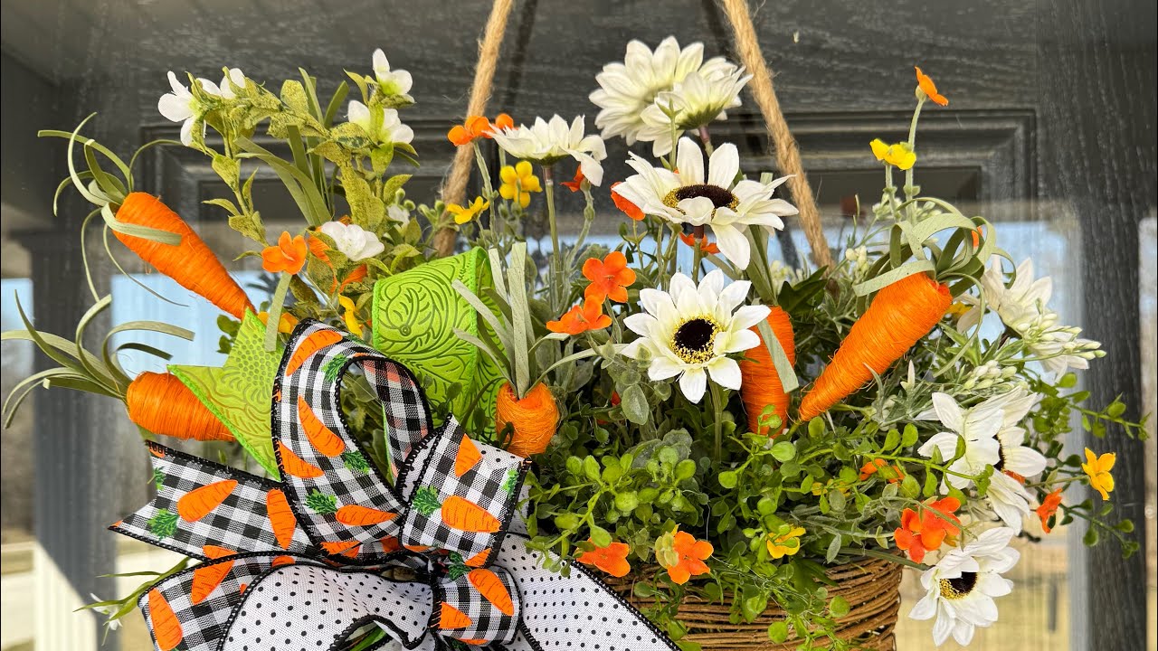 How to design a Spring Hanging Basket