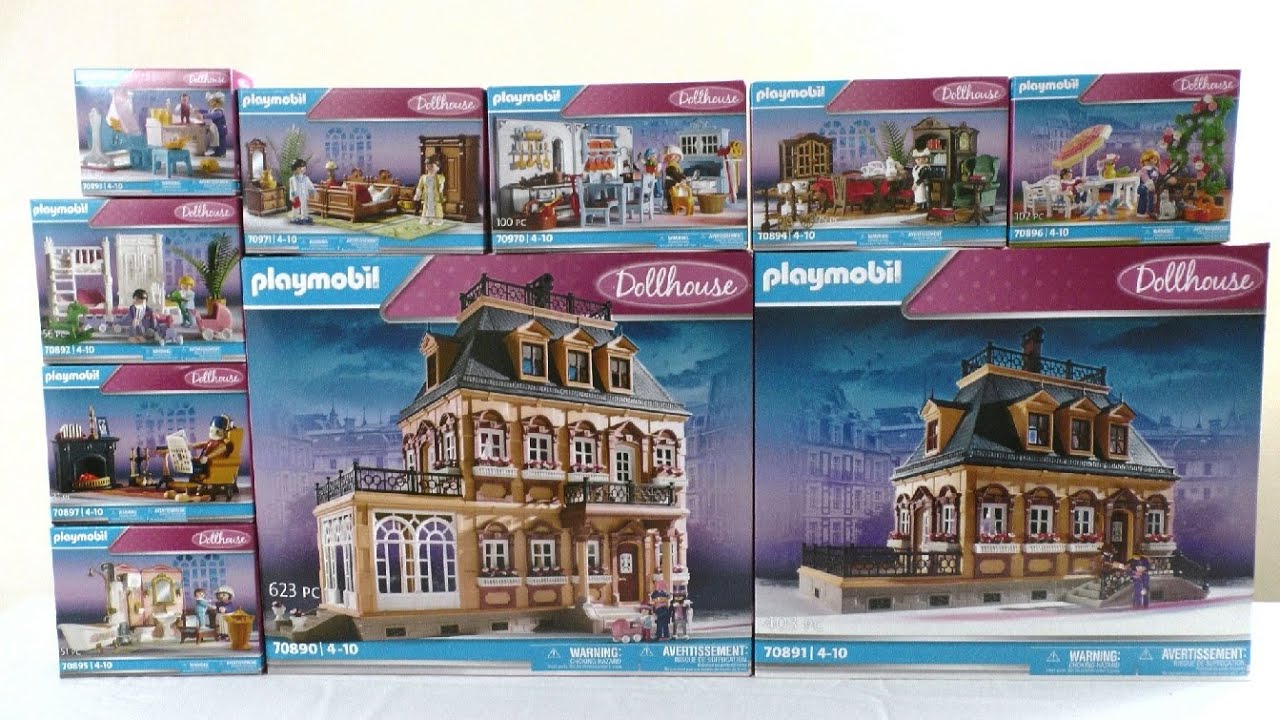 Unboxing Playmobil : La maison Belle époque (2022) – 70890, 70891, 70892... 70897, 70970, 70971