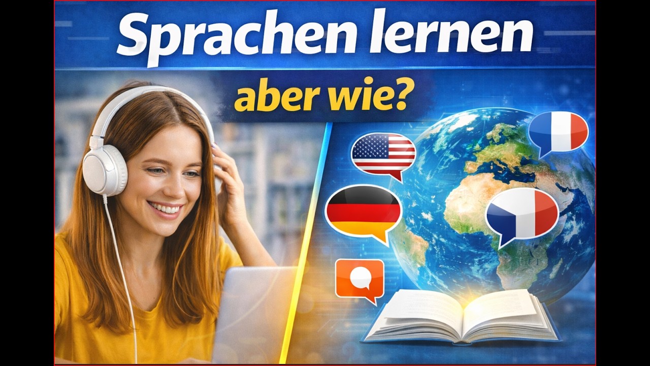 Wie lernt man Sprachen wirklich? | Methoden, Motivation & Probleme (Deutsch Lernen Podcast)