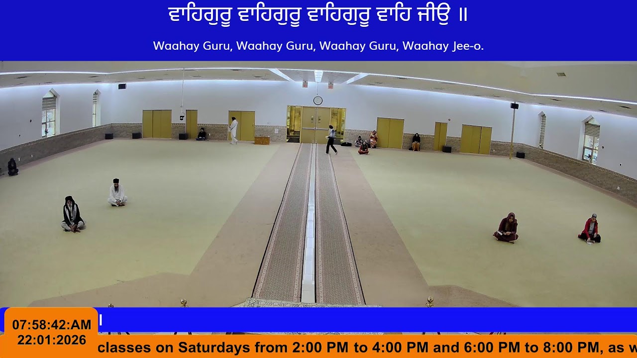 22-01-2026 MorningGurdwara Guru Nanak Darbar LaSalle