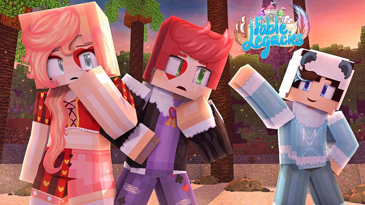 THE QUEEN OF HEARTS CHILDREN! | Minecraft Fable Legacies | EP 3 (Minecraft Descendants Roleplay)