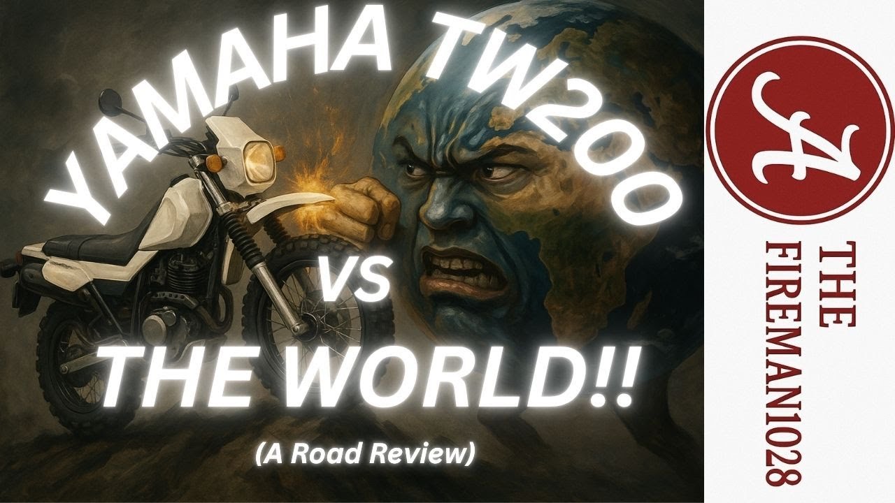 Yamaha TW200 против всего мира!!! (дорожный обзор)