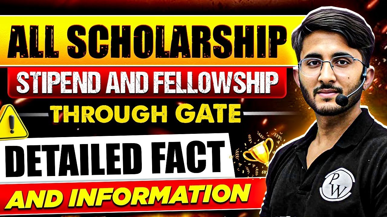 Scholarship, Stipend & Fellowship Through GATE Exam | Detailed Facts and Information