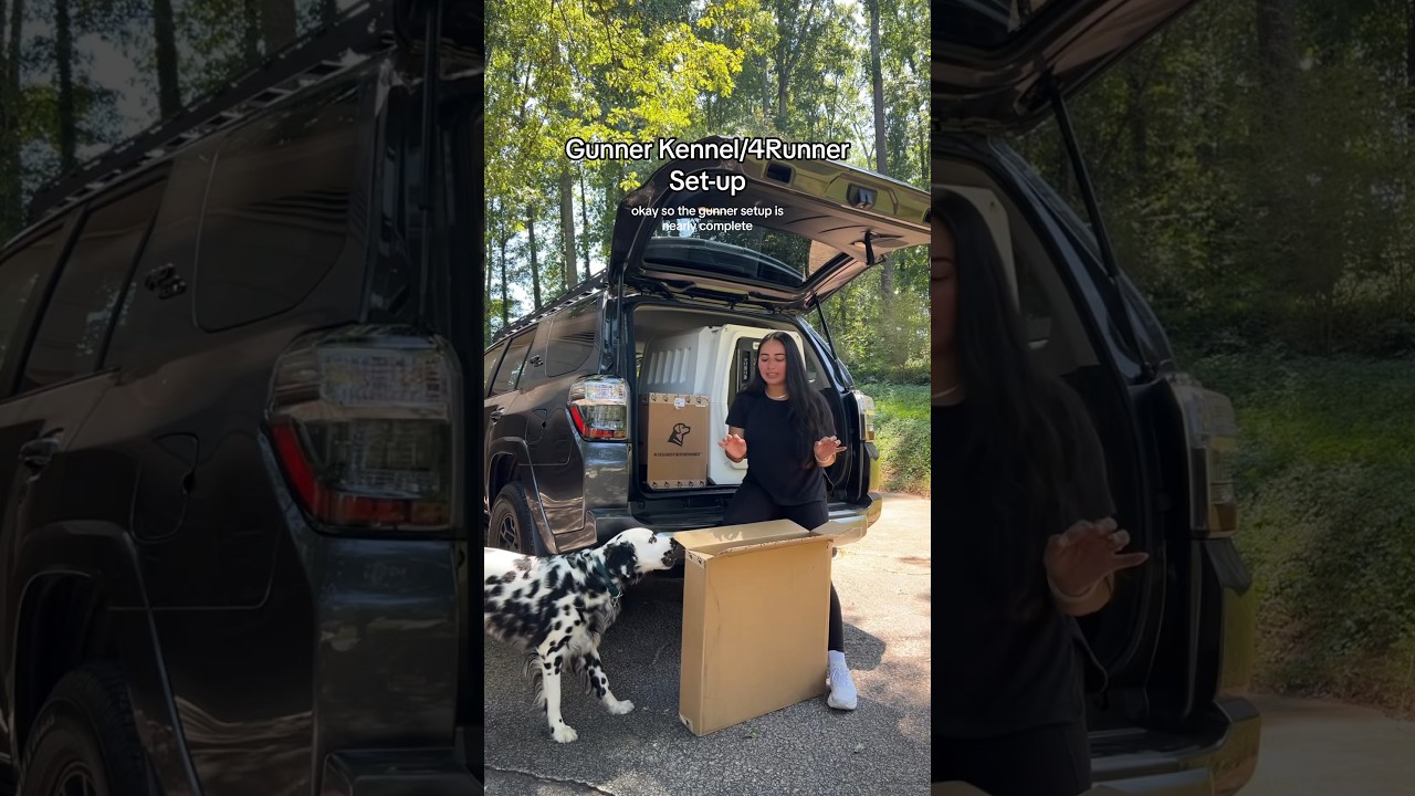 4Runner + Dog Gunner &mdash; установка питомника! #Собака #Собаки