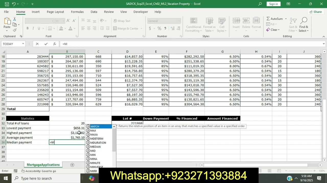 Exp25_Excel_Ch02_ML2 - Vacation Property || Excel_Ch02_ML2 - Vacation Property