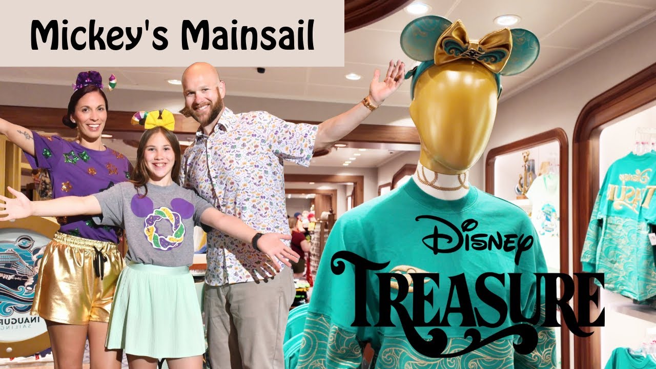 Disney Treasure Merch | Eastern Caribbean Disney Treasure - Concierge | March 2025