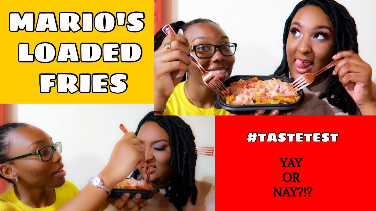 MARIO'S NEW LOADED FRIES - IS IT WORTH IT??? | TRINIDAD YOUTUBER