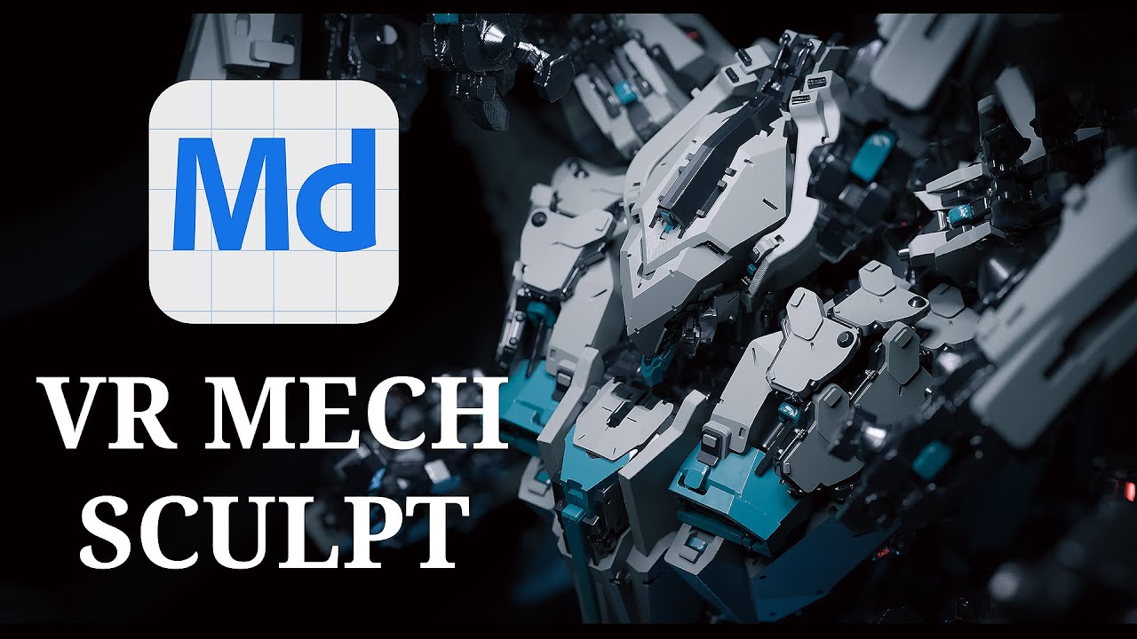 VR Mech Sculpt in Substance Modeler
