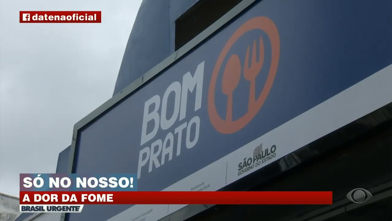 A DOR DA FOME: FILAS ENORMES NO BOM PRATO