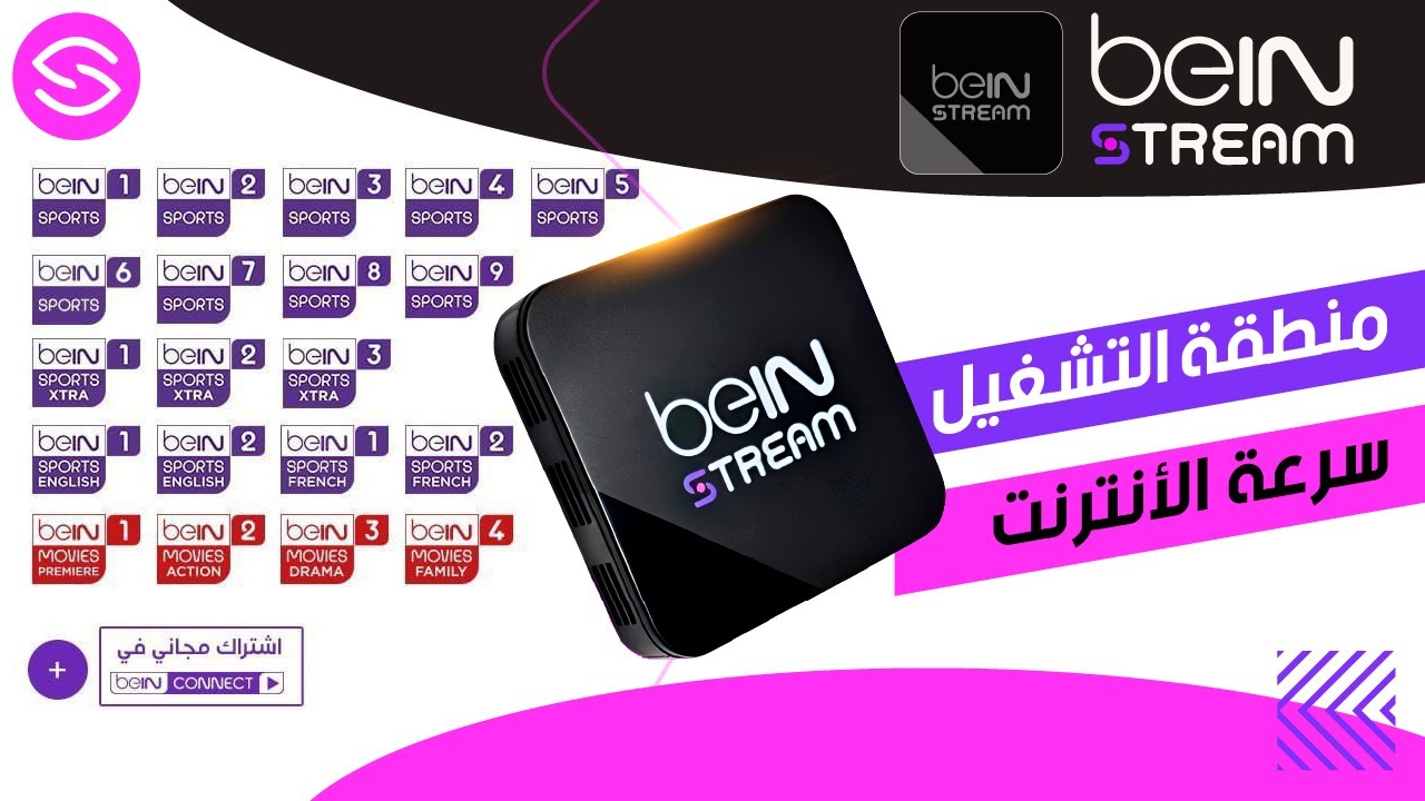 Secretofnet - Mohamed Lalah | منطقة  التشغيل و سرعة الأنترنت ⬅️ beIN stream BOX TV جهاز بوكس البين
