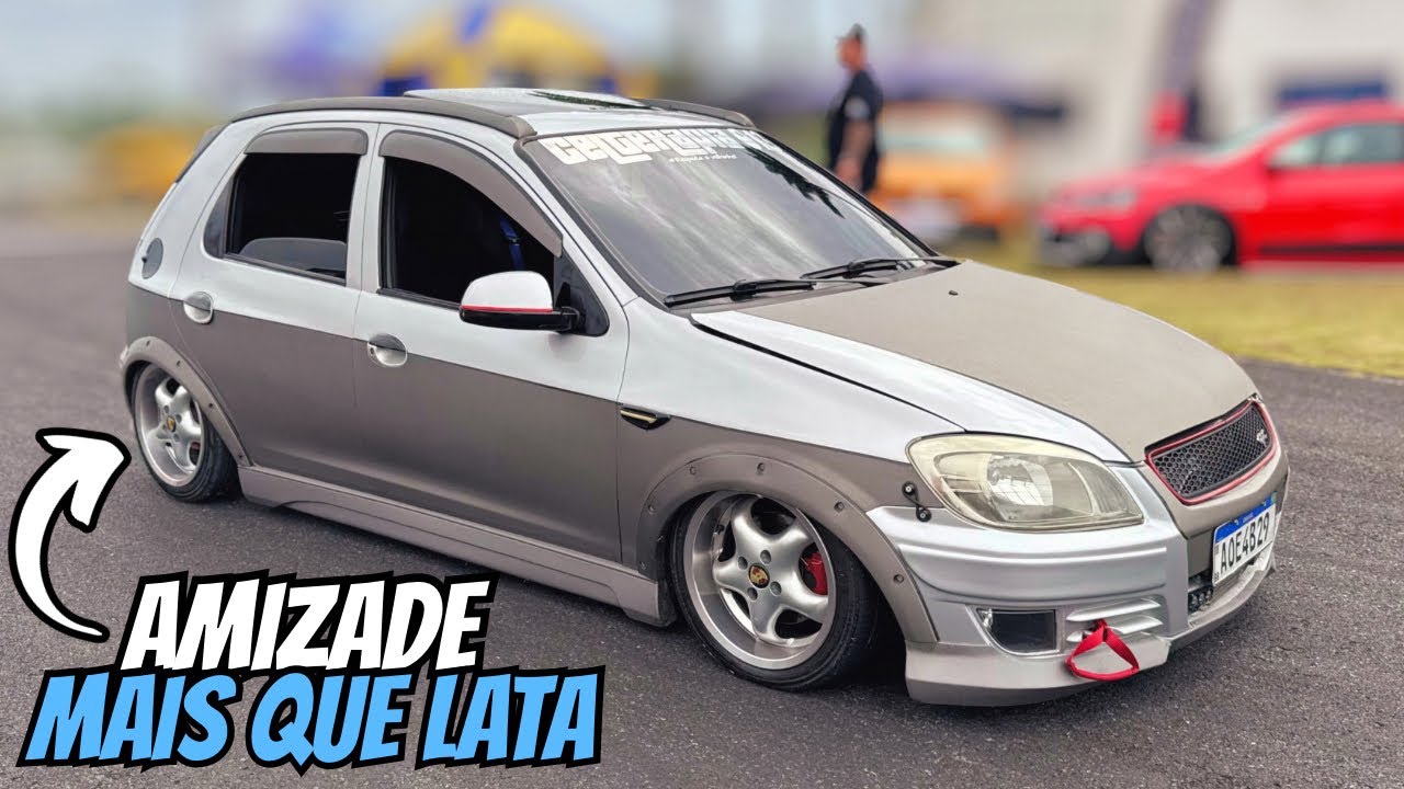 AMIZADE VALE MAIS QUE LATA! CELTA DO NOSSO AMIGO RICARDO! ENTHUSIASTS 