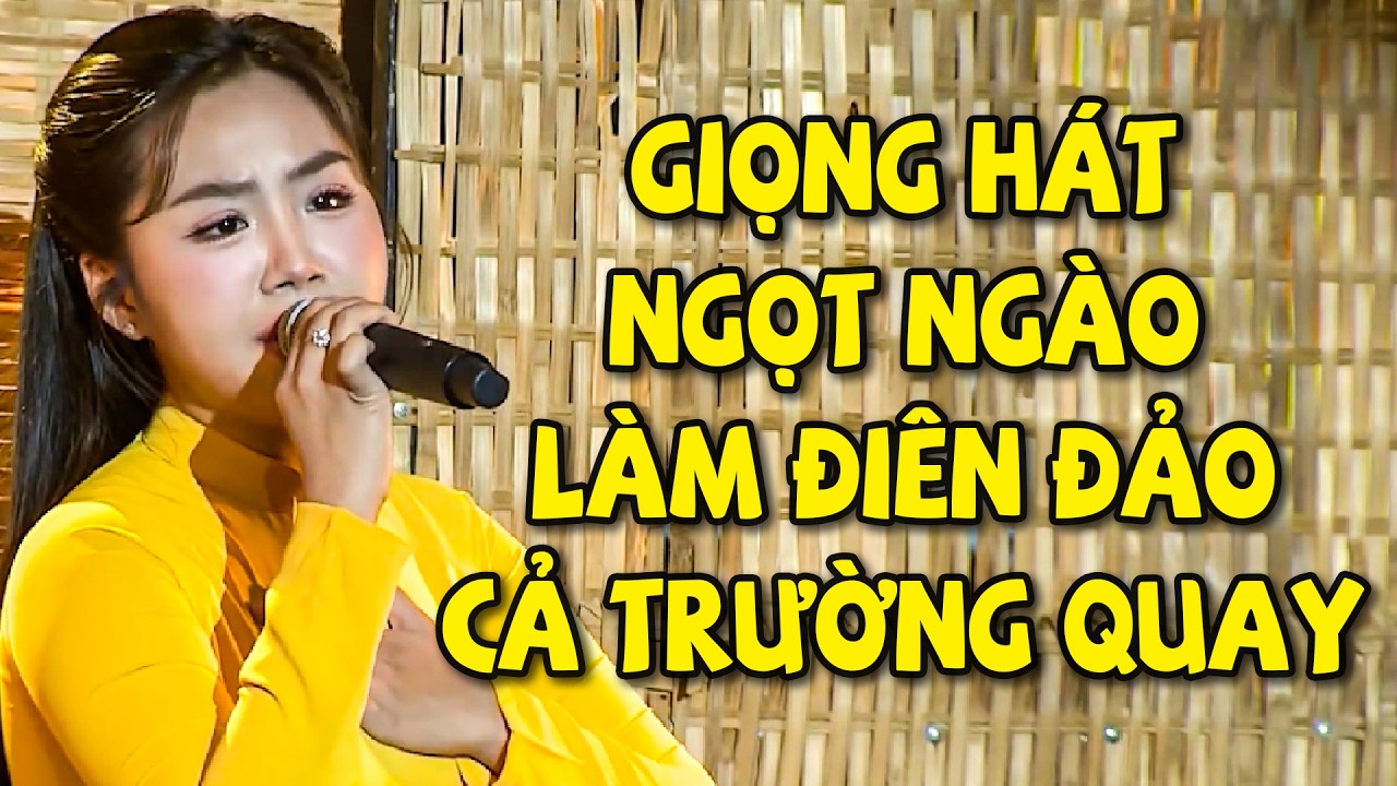 LỊM TIM với giọng hát ngọt ngào của cô gái làm ĐIÊN ĐẢO CẢ TRƯỜNG QUAY | THVL Bolero