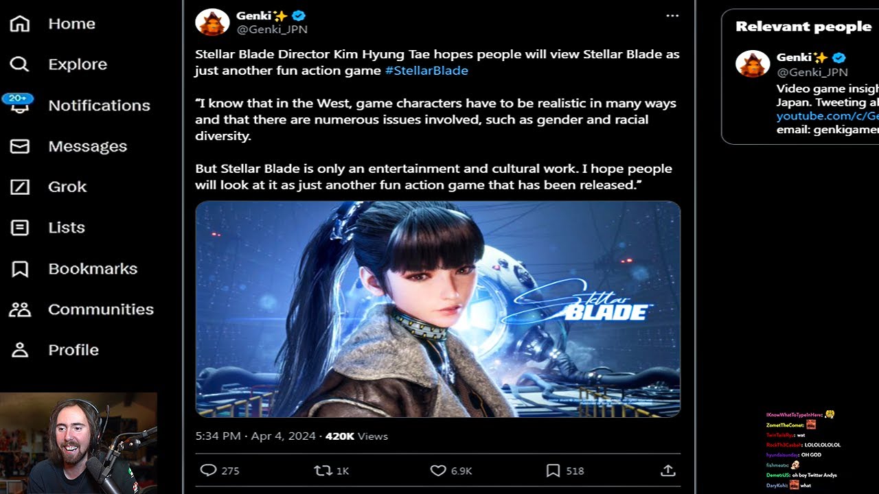 Stellar Blade Director Responds to the Backlash