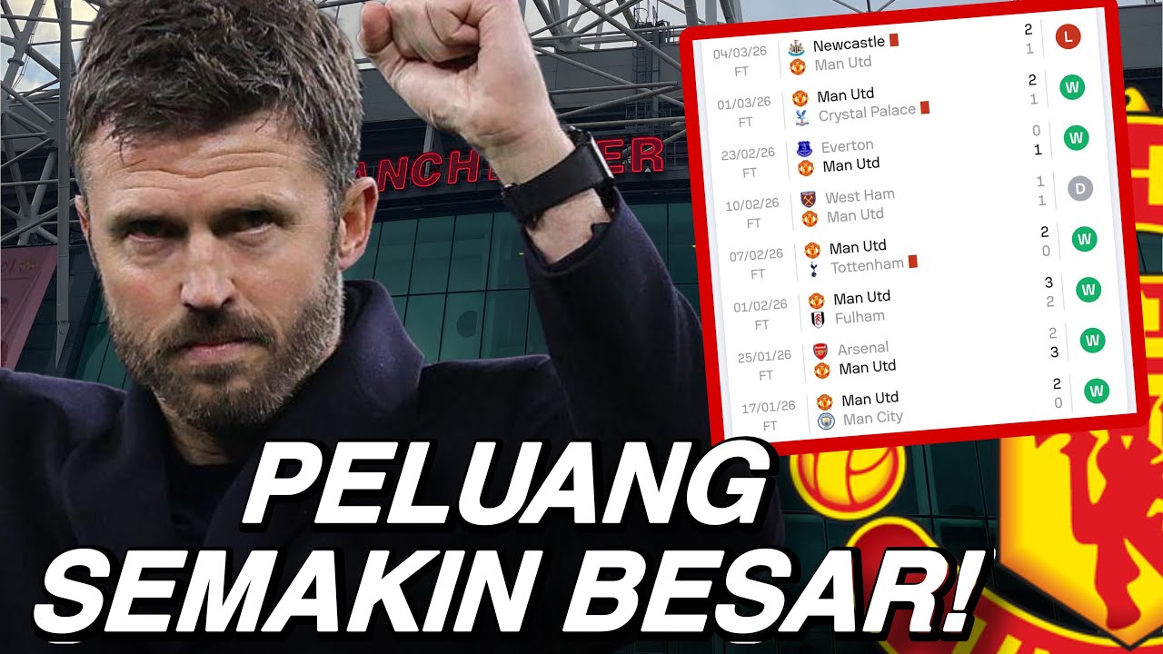Update Manchester United: Perkiraan Super Komputer Peluang Tiket UCL Semakin Besar!