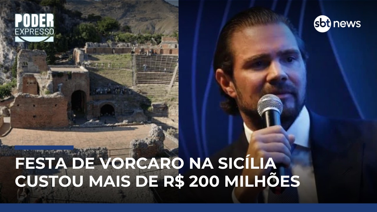 Vorcaro fez festa de R$ 200 milhões na Itália, com Coldplay, Bocelli e David Guetta | #PoderExpresso
