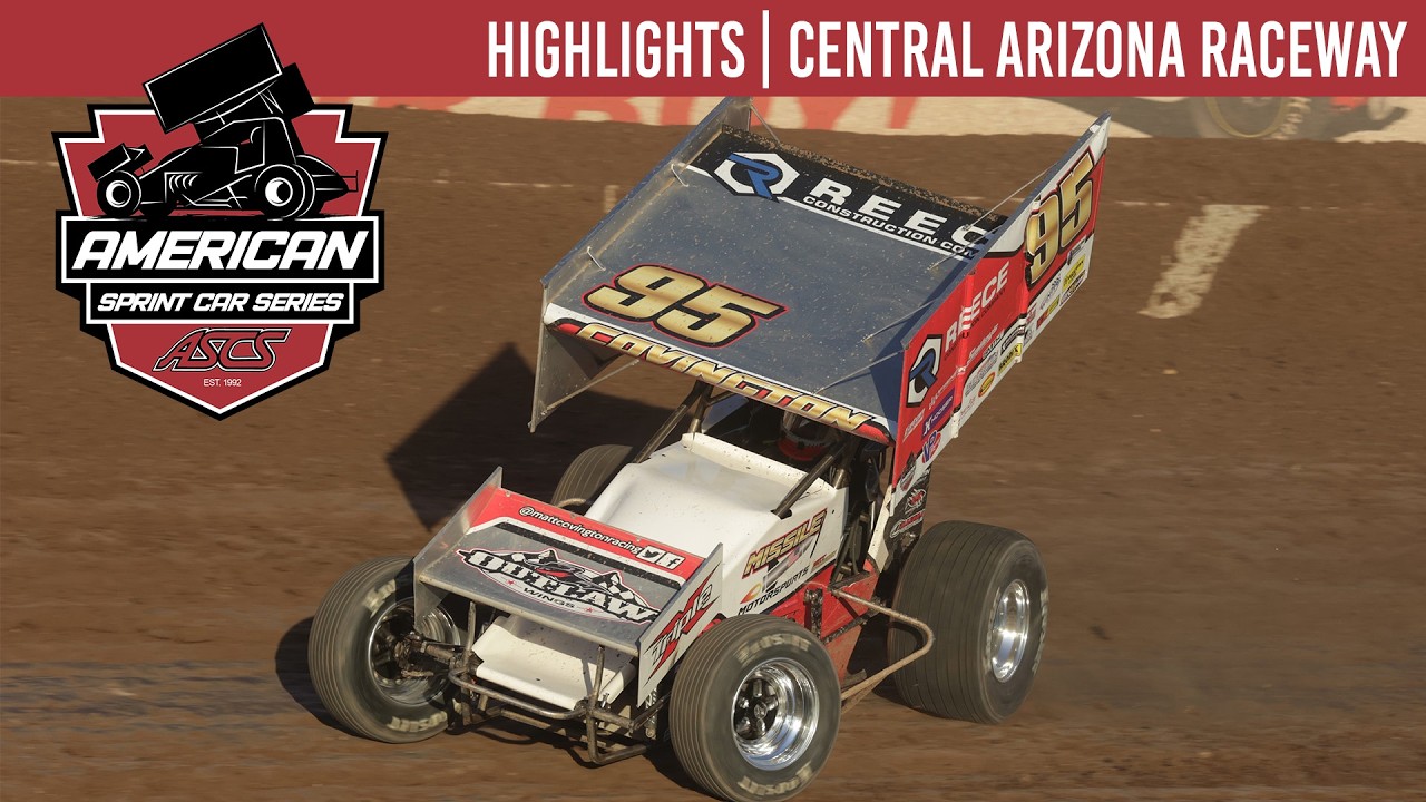 ASCS | American Sprint Car National Series | Central Arizona Raceway | Feb. 22, 2026 | HIGHLIGHTS