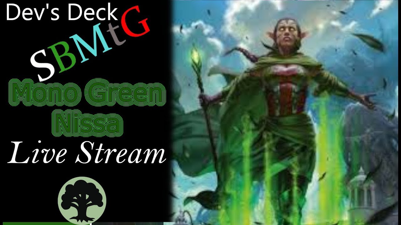Dev's Deck | Mono Green Finale of Nissa in War of the Spark Standard!