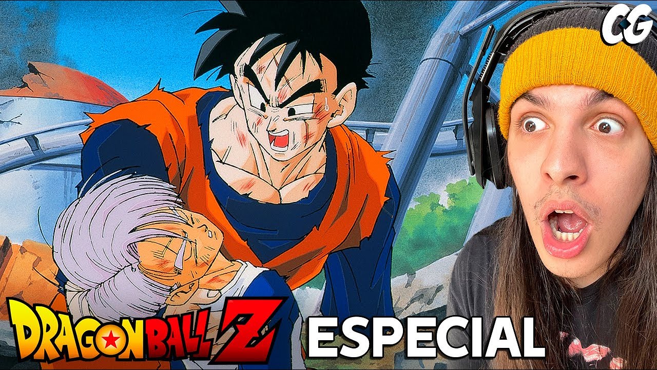 TRUNKS E GOHAN DO FUTURO!!! - React Dragon Ball Z Gohan e Trunks, os Guerreiros do Futuro (Especial)