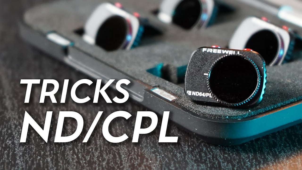 MAVIC MINI filtro ND CPL - TRUCCHI per utilizzarli al MASSIMO