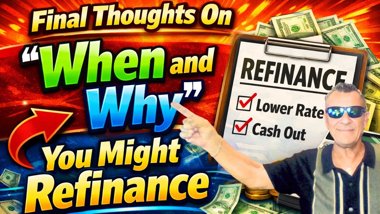 Follow-Up Thoughts & Reasons A Current Homeowner May Want, Or Need, To Consider A Refinance