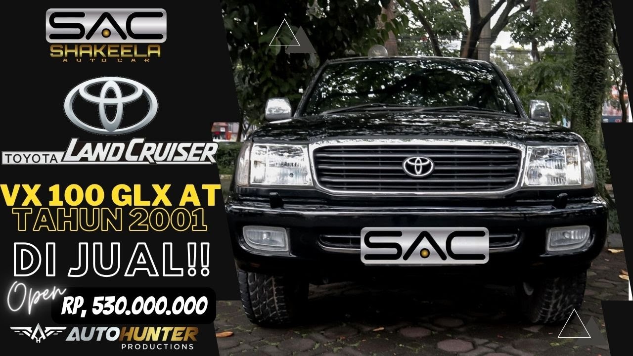 TOYOTA LAND CRUISER VX 100 GLX TAHUN 2001‼️