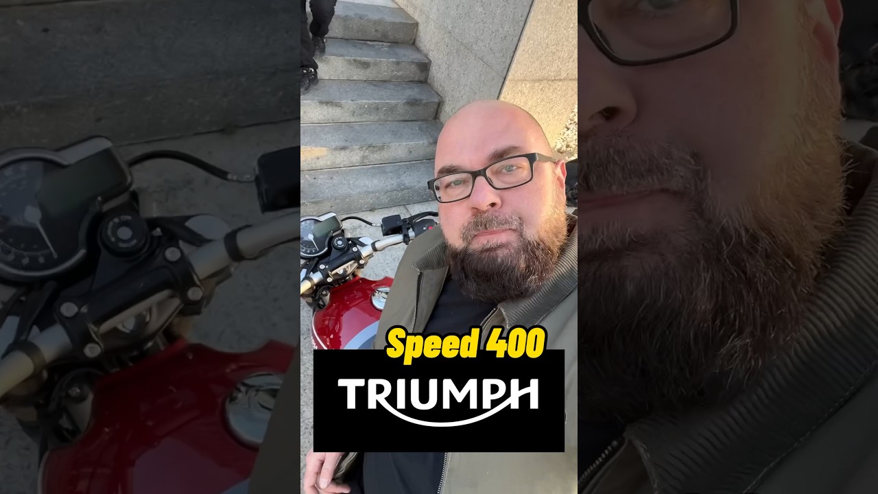 Triumph Speed 400 to prawdziwy Dzik! #motocykle #fortheride #triumph #triumphspeed400