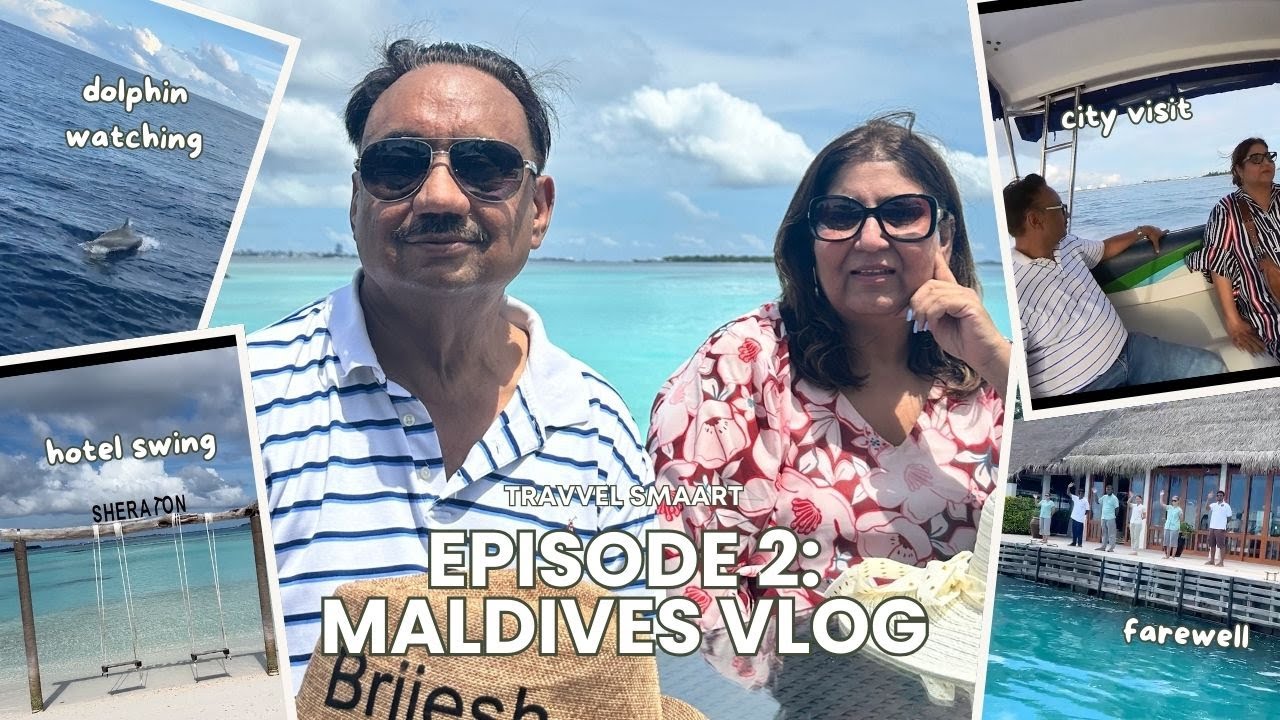 We Spotted Dolphins in Maldives 😍 | Sheraton Maldives | Vlog Day 1–3