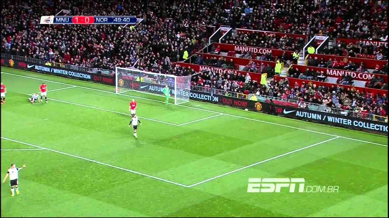 Manchester United 4 - 0 Norwich City (HD)