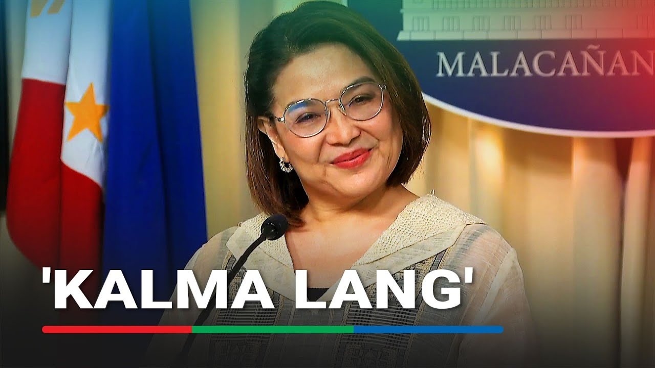 'Kalma lang!' Claire Castro sinagot kung nag-apply siya maging DOJ secretary | ABS-CBN News