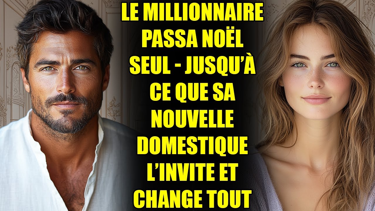 LE MILLIONNAIRE PASSA NOËL SEUL - JUSQU’À CE QUE SA NOUVELLE DOMESTIQUE L’INVITE ET CHANGE TOUT
