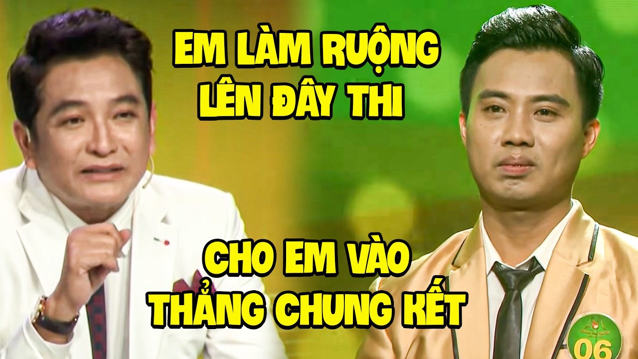 NSND Trọng Phúc XÚC ĐỘNG THÍ SINH LÀM RUỘNG LÊN SÀI GÒN THI VỌNG CỔ VÀO CHUNG KẾT | CVVC HTV