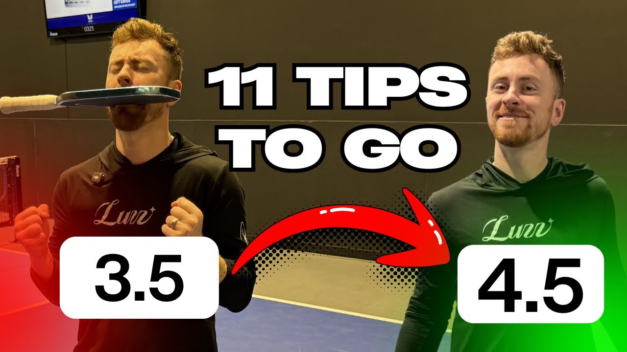 11 tips to go from a 3.5 to a 4.5 in Pickleball