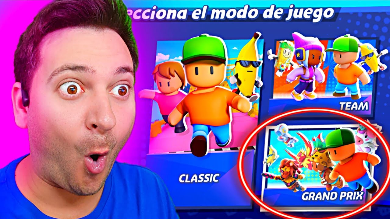 😱 VOLVÍ a STUMBLE GUYS después de 2 MESES 😱 NUEVO GRAN PRIX!! 😍