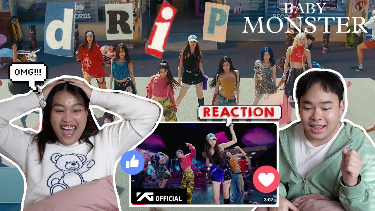 (Reactฉัน) BABYMONSTER - 'DRIP' M/V | SNACKKX CHANNEL