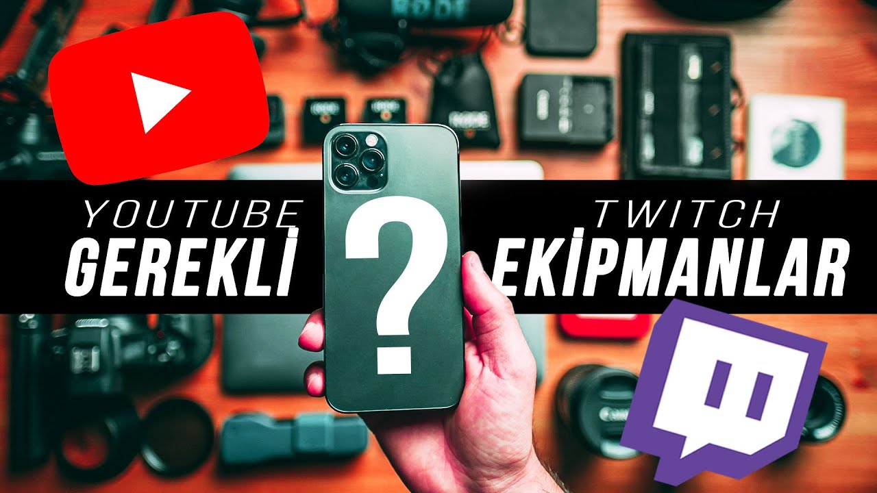 YOUTUBER ve YAYINCILAR için Gerekli Ekipmanlar ( Tavsiyelerim )